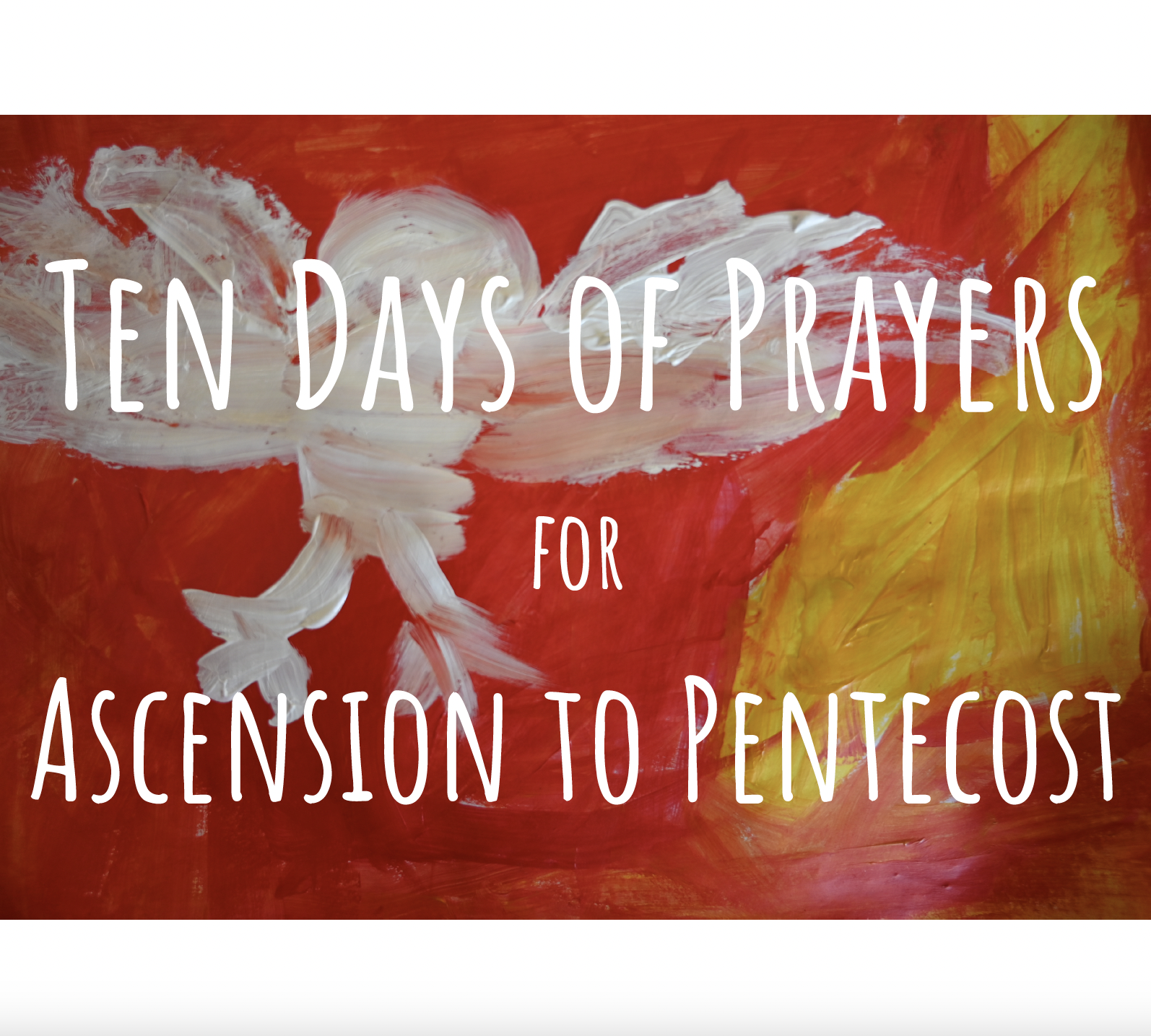 Photo of snowy mountainside with text "The Advent Parish Devotional"